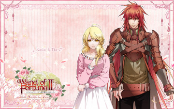 Картинка аниме wand+of+fortune девочка парень