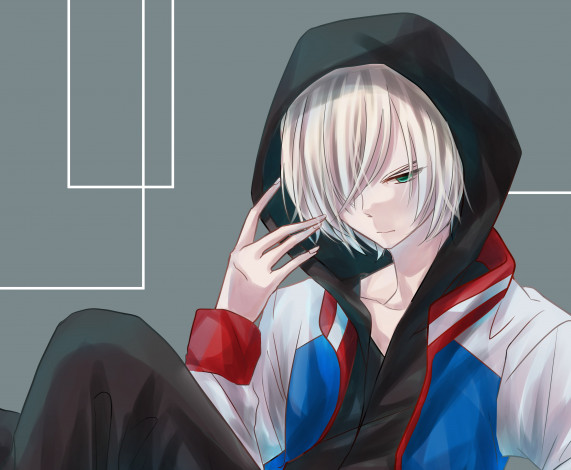 Обои картинки фото аниме, yuri on ice, yuri, plisetsky