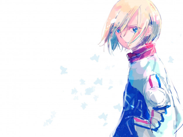 Обои картинки фото аниме, yuri on ice, yuri, plisetsky