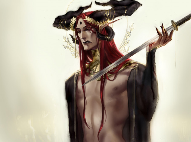 Обои картинки фото фэнтези, демоны, демон