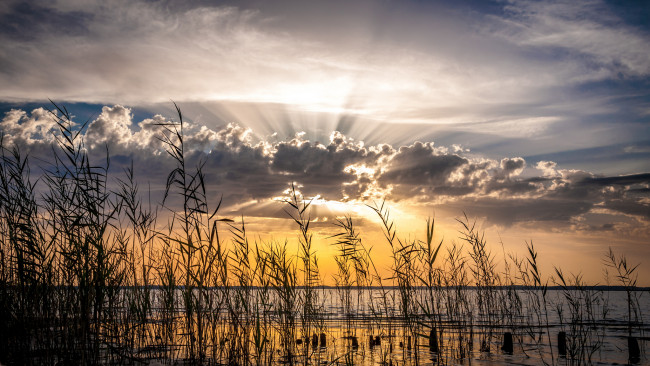 Обои картинки фото природа, восходы, закаты, рассвет