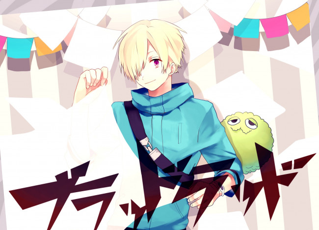 Обои картинки фото аниме, blood lad, knell, hydra