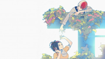 Картинка аниме boku+no+hero+academia моя геройская академия