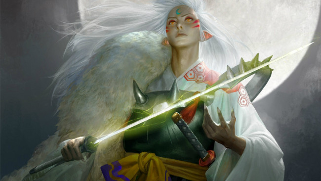 Обои картинки фото аниме, inuyasha, сешоумару