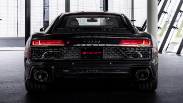 Картинка audi+r8+coupe+panther+edition+ us +2021 автомобили audi r8 coupe panther edition 2021 мечта любого школьника