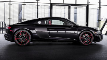 обоя audi r8 coupe panther edition , us,  2021, автомобили, audi, r8, coupe, panther, edition, 2021, мечта, любого, школьника