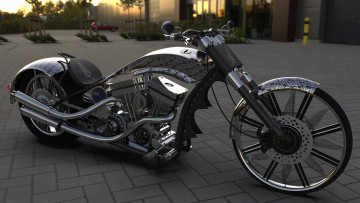 обоя мотоциклы, 3d, кастомизированный, тюнингованый, мотоцикл, крутой, байк, железный, конь, который, даёт, свободу, ветер, в, лицо, и, волосы, по, ветру