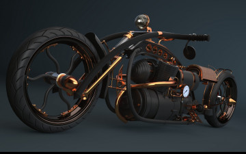 обоя мотоциклы, 3d, кастомизированный, тюнингованый, мотоцикл, крутой, байк, железный, конь, который, даёт, свободу, ветер, в, лицо, и, волосы, по, ветру