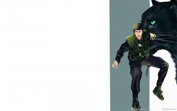 Картинка рисованное люди ван ибо пантера