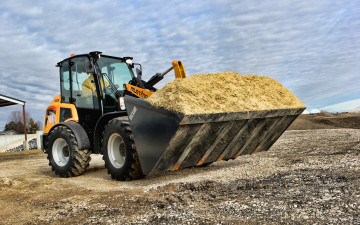 Картинка техника фронтальные+погрузчики mustang 708 cab 4k сочлененные погрузчики 2021 строительная спецтехника мустанг