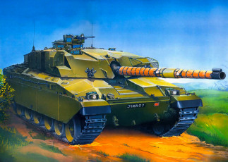 Картинка рисованное армия танк