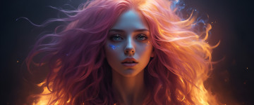 Картинка фэнтези девушки нейросети графика нейроарт ai art нейронные сети рисунки нейро искусство