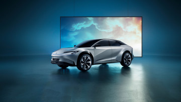 Картинка 2025+toyota+sport+crossover+concept автомобили toyota спортивный электрокроссовер тойота прототип