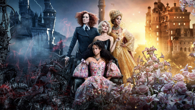 Обои картинки фото кино фильмы, the school for good and evil, коллаж