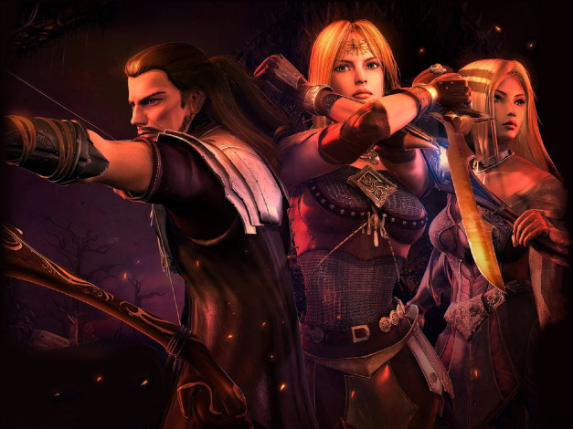 Обои картинки фото видео игры, guild wars, персонажи, оружие