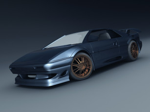 Картинка lotus esprit автомобили 3д