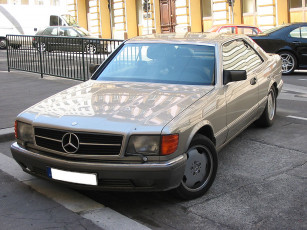 Картинка mercedes 560sec автомобили benz