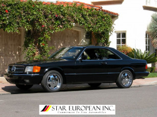 Картинка mercedes 560sec автомобили benz