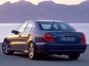 Картинка mercedes e500 автомобили benz