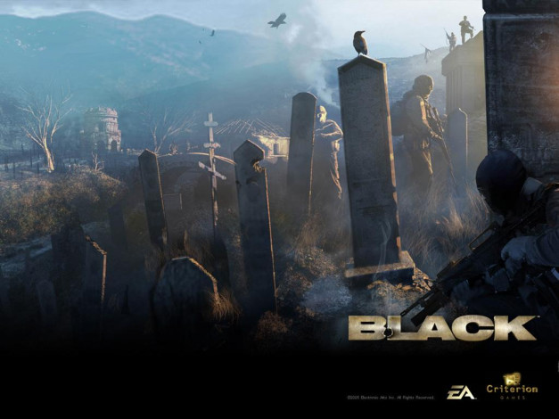 Обои картинки фото black, видео, игры
