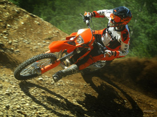 Картинка ktm 250 exc 2007 мотоциклы