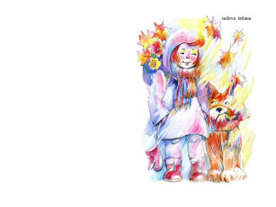 обоя рисованные, татьяна, седова