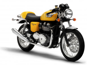 Картинка triumph thruxton 2006 мотоциклы