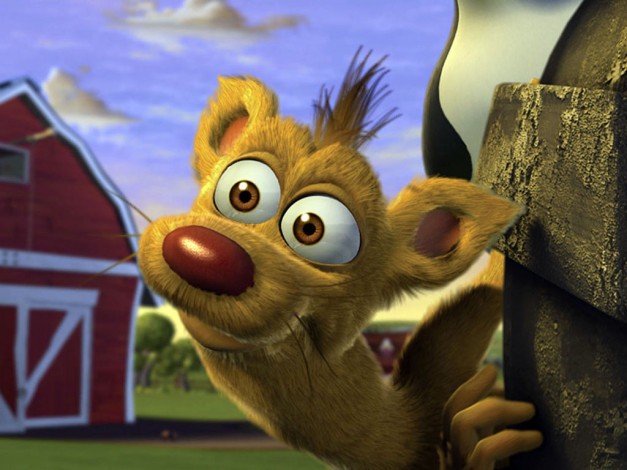 Обои картинки фото мультфильмы, barnyard, the, original, party