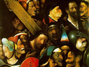 обоя рисованные, hieronymus, bosch