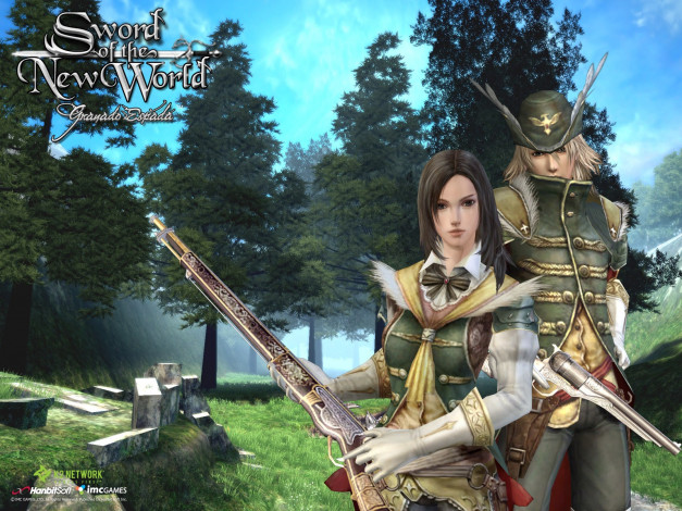 Обои картинки фото sword, of, the, new, world, granado, espada, видео, игры