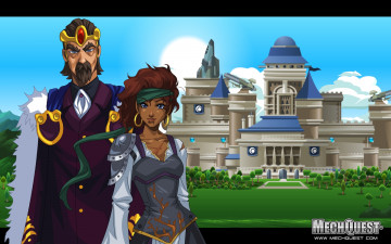 обоя mechquest, видео, игры