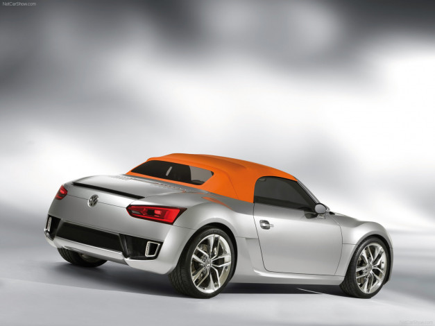 Обои картинки фото volkswagen, bluesport, concept, 2009, автомобили
