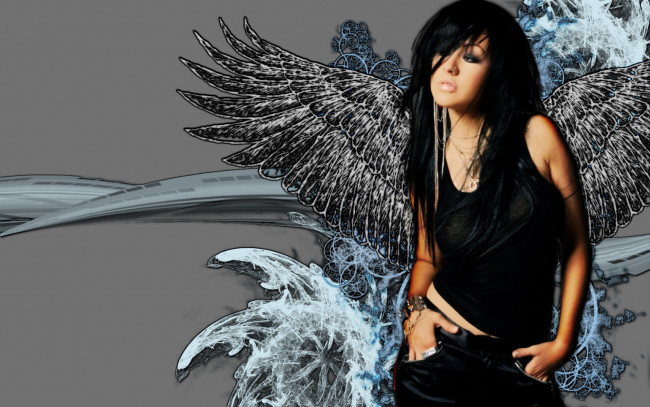 Обои картинки фото christina, aguilera, музыка