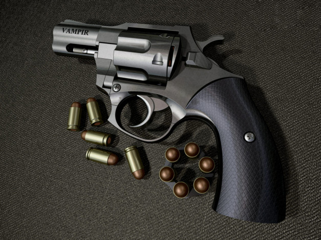 Обои картинки фото оружие, 3d