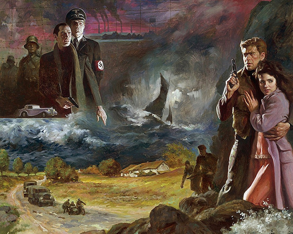 Обои картинки фото рисованные, люди