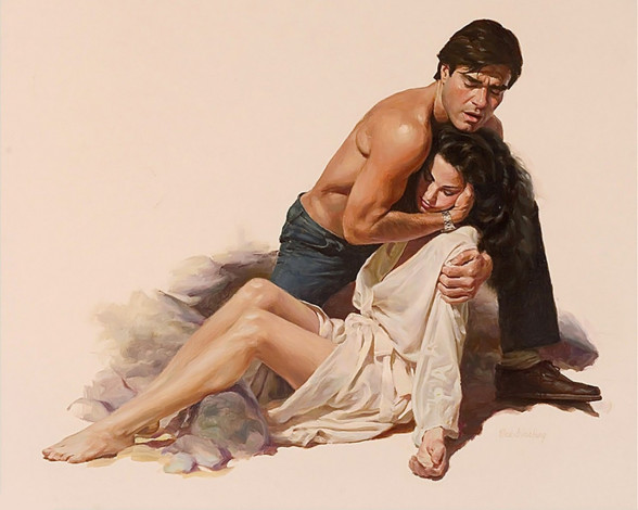 Обои картинки фото рисованные, люди