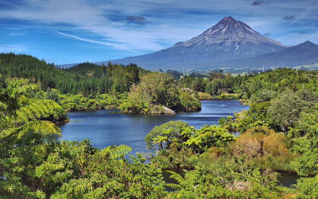 Обои картинки фото new, zealand, природа, реки, озера