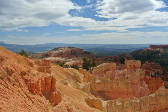 Картинка bryce canyon utah природа горы сша леса каньон скалы пики