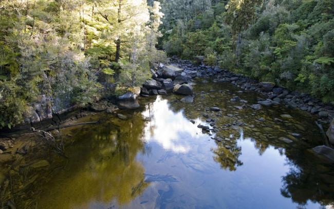 Обои картинки фото природа, реки, озера, камни