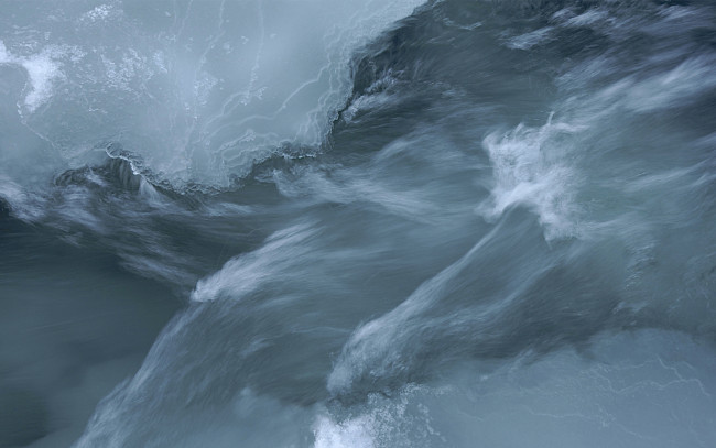 Обои картинки фото природа, вода, холод, лед, река