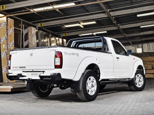 Картинка автомобили nissan datsun np300 hardbody silver single cab d22 2013 светлый