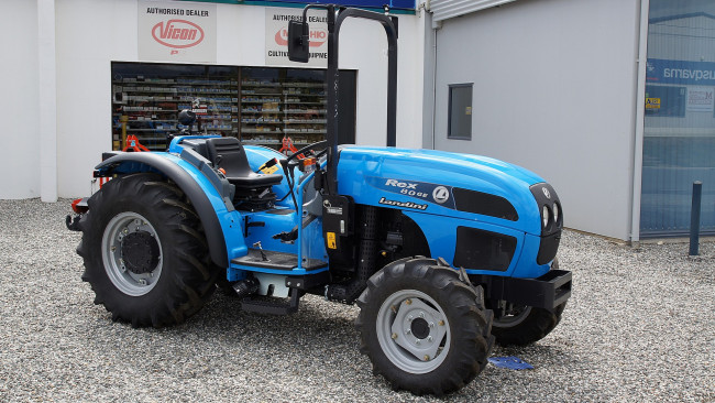 Обои картинки фото landini rex 80 ge tractor, техника, тракторы, колесный, трактор