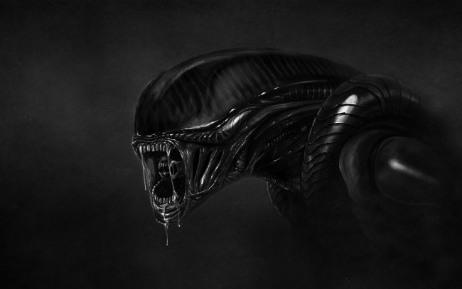 Обои картинки фото Чужой, фэнтези, существа, alien, чужой, хищник, пришелец