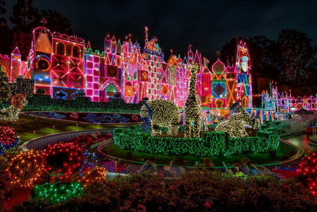 Обои картинки фото праздничные, новогодние пейзажи, иллюминация