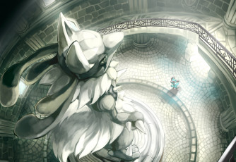 Картинка аниме pokemon арт статуя покемон