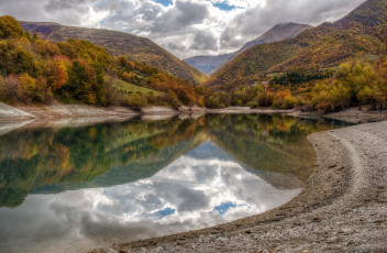 Картинка природа реки озера река лес горы