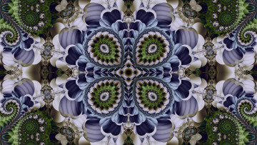 Картинка 3д+графика фракталы+ fractal цвета узор фон