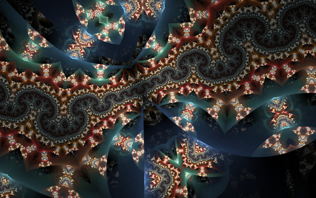 Обои картинки фото 3д графика, фракталы , fractal, цвета, фон, узор