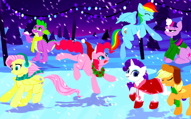 Обои картинки фото мультфильмы, my little pony, пони