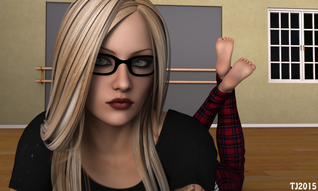 Обои картинки фото 3д графика, люди , people, девушка, взгляд, фон